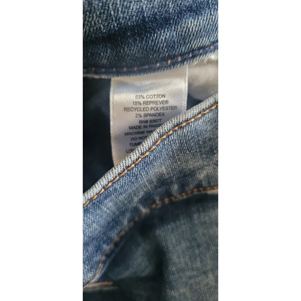 Arizona Jeans Mens Sz 36x30 Athletic Taper Leg Fit Medium Wash Denim Blue
